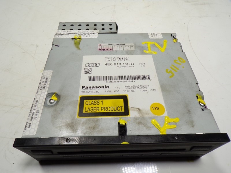 Recambio de modulo electronico para audi a6 berlina (4f2) 3.0 tdi quattro referencia OEM IAM  4E0910110H 