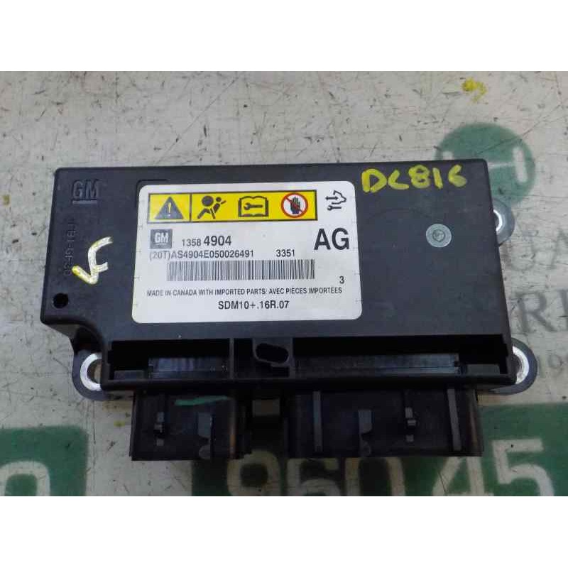 Recambio de centralita airbag para opel ampera referencia OEM IAM 13584904 13584904 