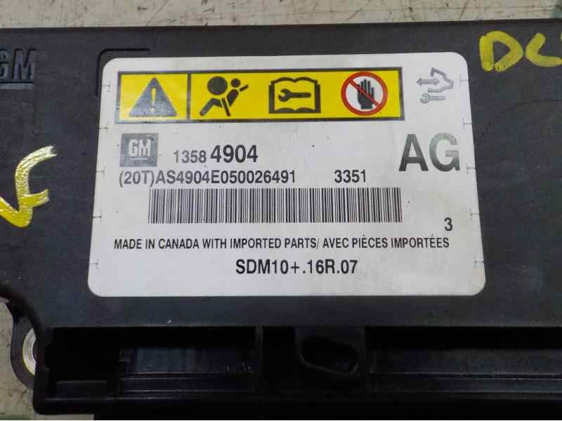 Recambio de centralita airbag para opel ampera referencia OEM IAM 13584904 13584904 