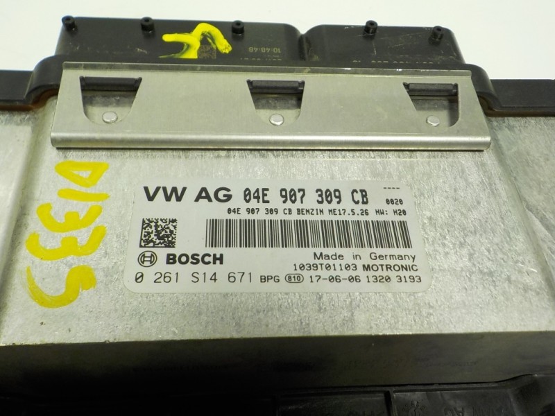 Recambio de centralita motor uce para seat ibiza (6p1) 1.0 referencia OEM IAM 04C906057AB6P0 04E907309CB 0261S14671