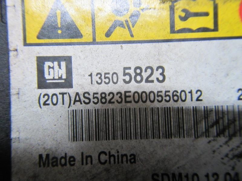 Recambio de centralita airbag para chevrolet cruze 2.0 diesel cat referencia OEM IAM 13505823 13505823 