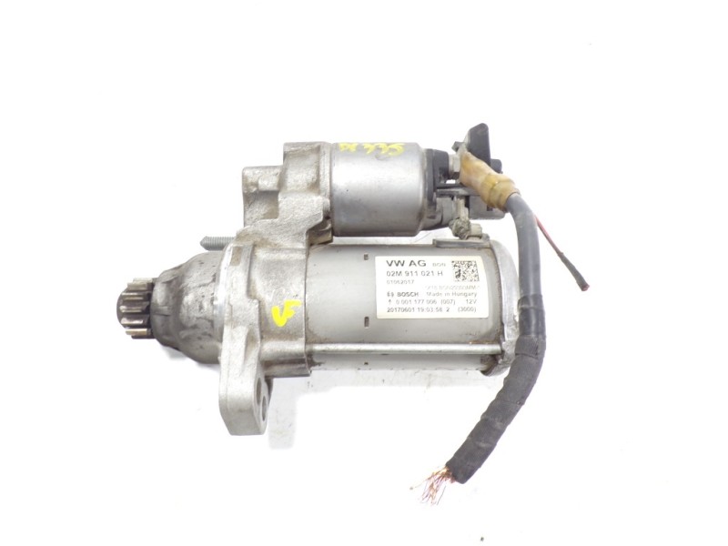 Recambio de motor arranque para seat ibiza (6p1) 1.0 referencia OEM IAM 02M911021H 02M911021H 0001177006