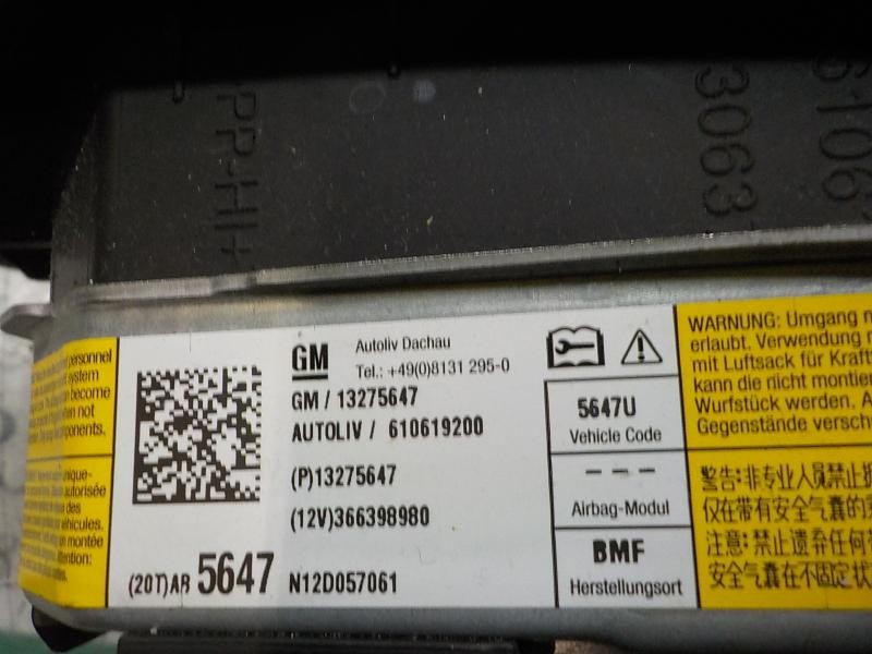 Recambio de airbag delantero izquierdo para opel insignia berlina excellence referencia OEM IAM   