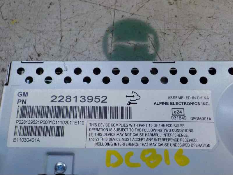 Recambio de pantalla multifuncion para opel ampera referencia OEM IAM 20980651 22813952 