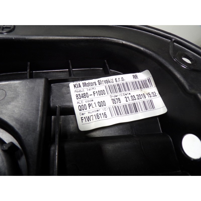 Recambio de elevalunas trasero derecho para kia sportage 1.6 cat referencia OEM IAM 83481F1000 83480F1000 