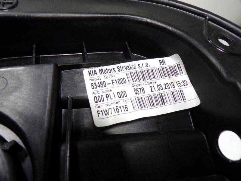 Recambio de elevalunas trasero derecho para kia sportage 1.6 cat referencia OEM IAM 83481F1000 83480F1000 