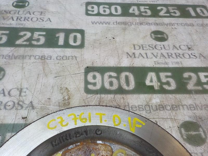 Recambio de disco freno trasero para mini mini (r56) 1.6 16v cat referencia OEM IAM 34216774987  