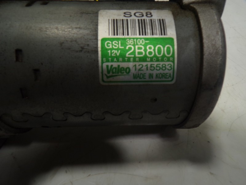 Recambio de motor arranque para kia sportage 1.6 cat referencia OEM IAM 361002B800 361002B800 1215583