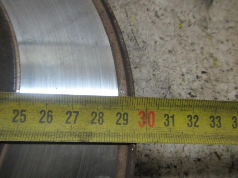 Recambio de disco freno delantero para nissan qashqai (j10) tekna referencia OEM IAM 40206JD00A  