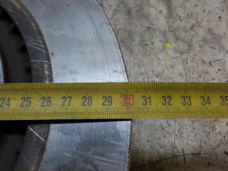 Recambio de disco freno trasero para bmw serie 3 berlina (e90) 320d referencia OEM IAM 34216855007  