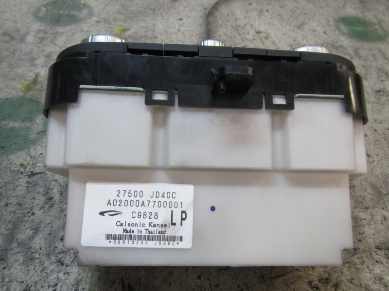 Recambio de mando climatizador para nissan qashqai (j10) tekna referencia OEM IAM 27500JD40C  