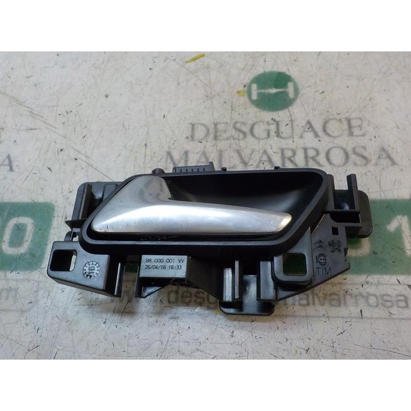 Recambio de maneta interior delantera izquierda para peugeot 308 business line referencia OEM IAM 98000001VV  