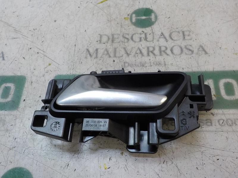 Recambio de maneta interior trasera izquierda para peugeot 308 business line referencia OEM IAM 98000005VV  
