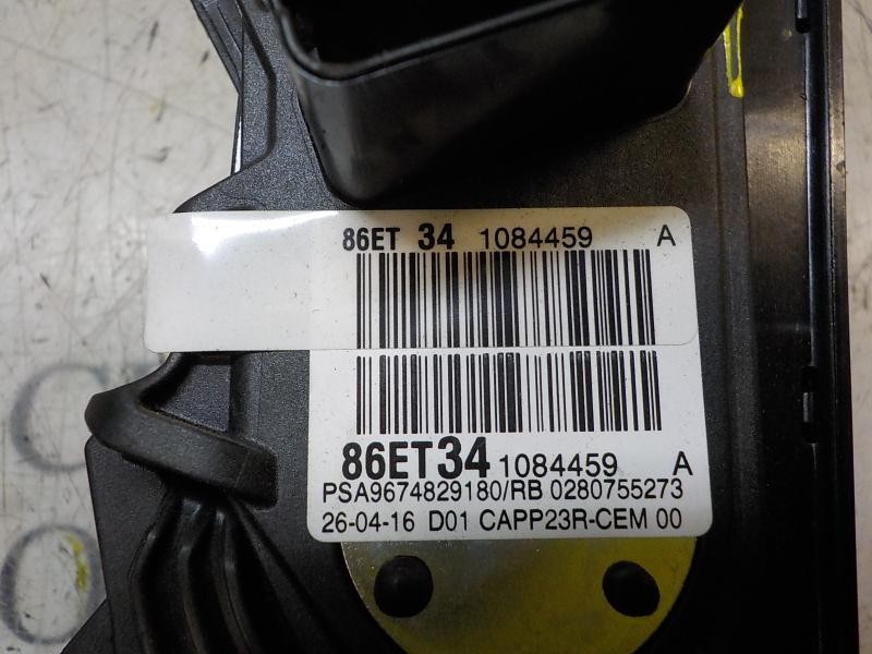 Recambio de potenciometro pedal para peugeot 308 business line referencia OEM IAM 9674829180 9674829180 