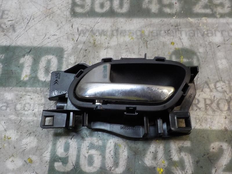 Recambio de maneta interior trasera izquierda para peugeot 3008 1.6 hdi fap referencia OEM IAM   