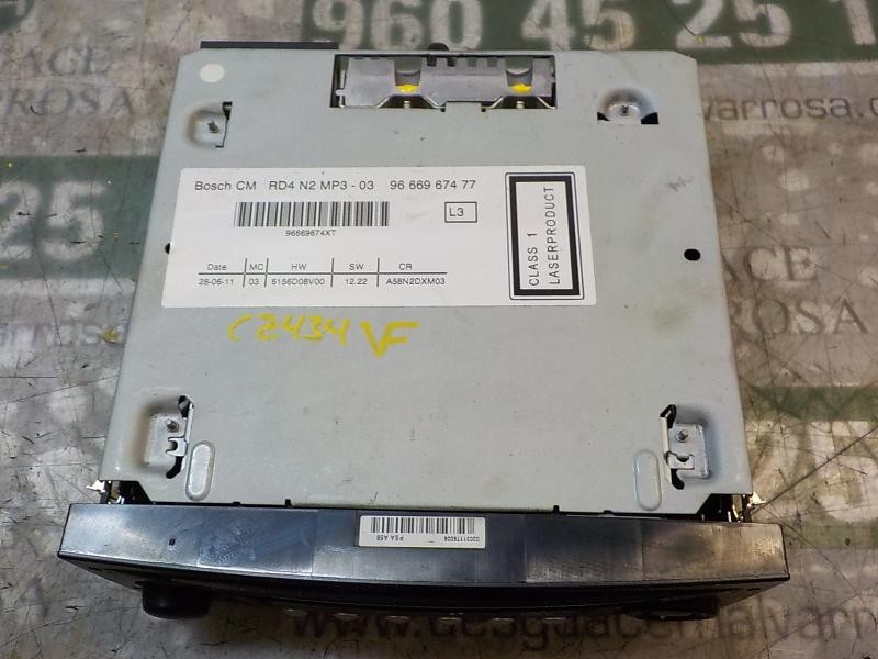 Recambio de sistema audio / radio cd para peugeot 3008 1.6 hdi fap referencia OEM IAM   