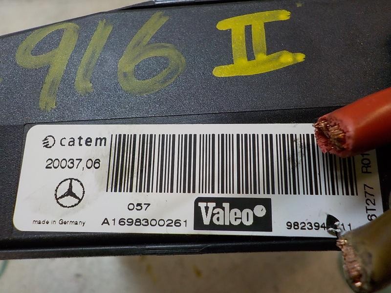 Recambio de resistencia calefaccion para mercedes-benz clase a (w169) 2.0 cdi cat referencia OEM IAM  A1698300261 