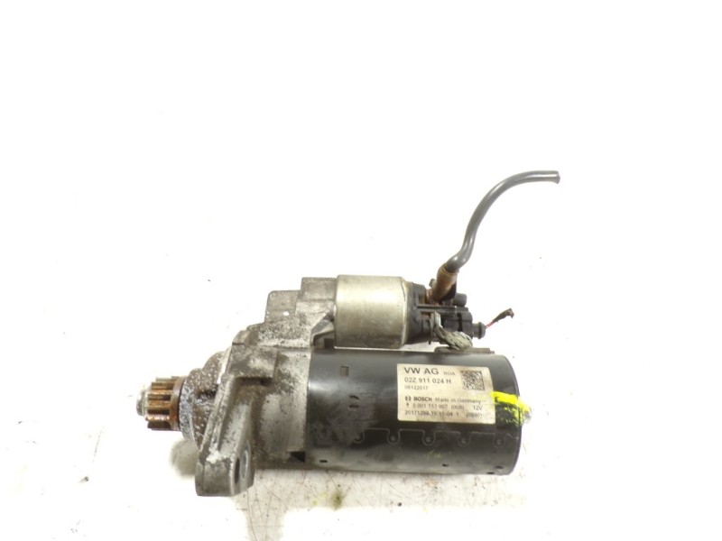 Recambio de motor arranque para skoda rapid 1.6 tdi dpf referencia OEM IAM 02Z911024H 02Z911024H 0001153007