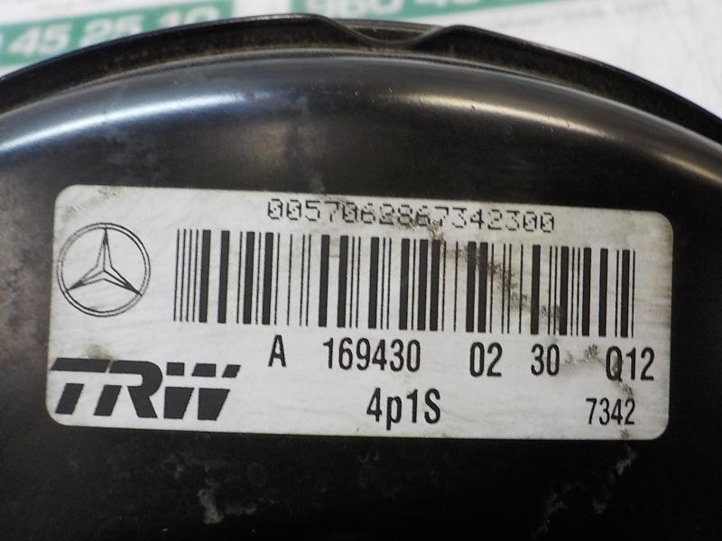 Recambio de servofreno para mercedes-benz clase a (w169) 2.0 cdi cat referencia OEM IAM A1694300530 A1694300230 