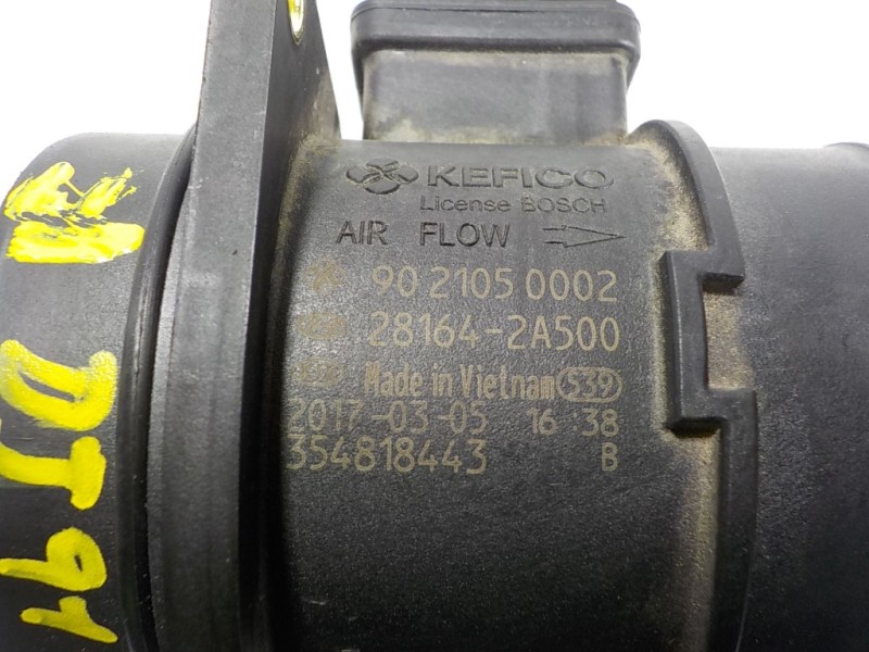 Recambio de caudalimetro para hyundai tucson 1.7 crdi cat referencia OEM IAM 281642A500 9021050002 281642A500