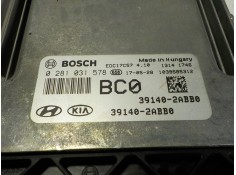 Recambio de centralita motor uce para hyundai tucson 1.7 crdi cat referencia OEM IAM 391502A340 391402ABB0 0281031578 2