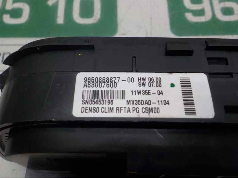 Recambio de mando climatizador para citroën c4 grand picasso millenium referencia OEM IAM 6451WS 9650868877 