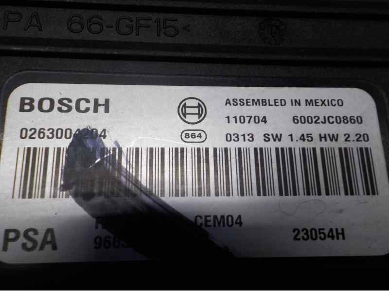 Recambio de modulo electronico para citroën c4 grand picasso millenium referencia OEM IAM 1606383380 0263004204 0263004204