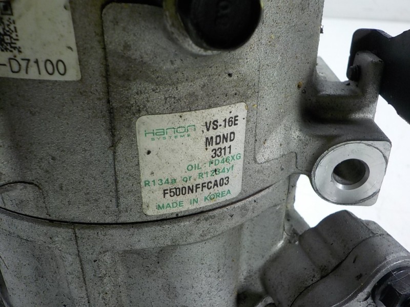 Recambio de compresor aire acondicionado para hyundai tucson 1.7 crdi cat referencia OEM IAM 97701D7100 97701D7100 
