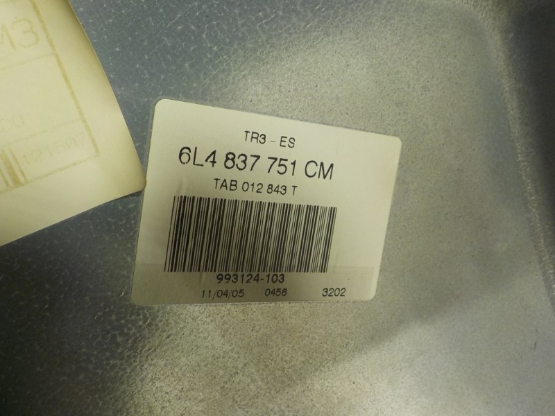 Recambio de elevalunas delantero izquierdo para seat ibiza (6l1) 1.4 16v referencia OEM IAM  6L4837751CM 