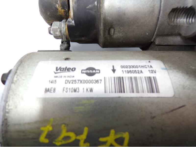 Recambio de motor arranque para nissan micra (k13) 1.2 cat referencia OEM IAM   