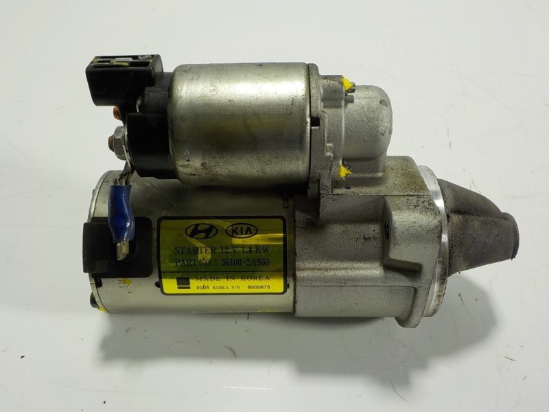 Recambio de motor arranque para hyundai tucson 1.7 crdi cat referencia OEM IAM 361002A950 361002A950 