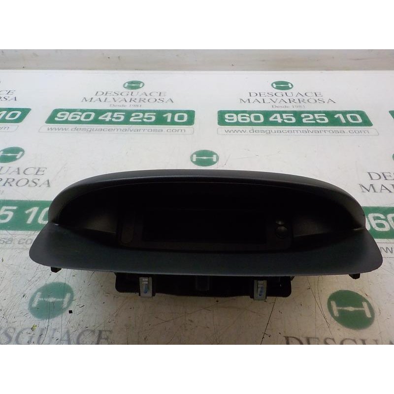 Recambio de pantalla multifuncion para renault megane iii berlina 5 p expression referencia OEM IAM   