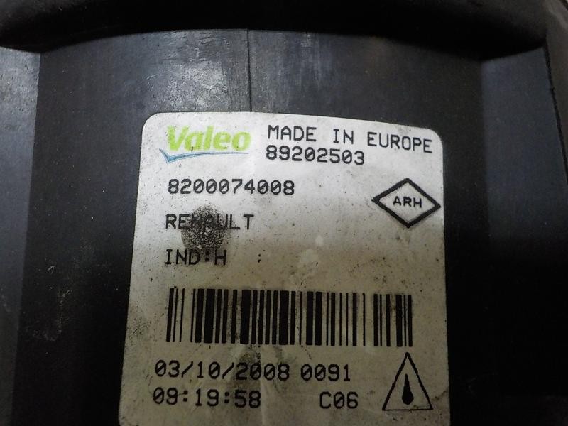 Recambio de faro antiniebla izquierdo para renault megane iii berlina 5 p expression referencia OEM IAM   