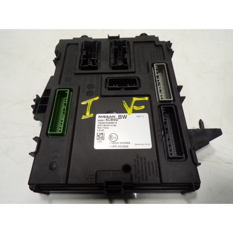 Recambio de modulo electronico para nissan qashqai (j11) acenta 4x4 referencia OEM IAM 284B14CB9D 284B14CB9D A2C1603010100