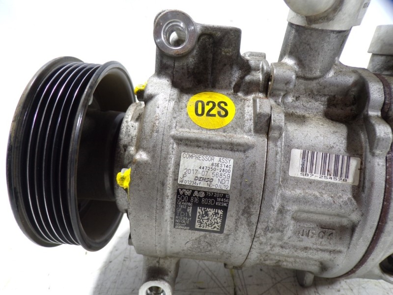 Recambio de compresor aire acondicionado para seat arona 1.0 tsi referencia OEM IAM 5Q0816803F 5Q0816803D 