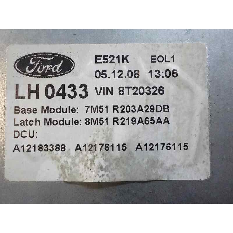 Recambio de elevalunas delantero izquierdo para ford kuga (cbv) 2.0 tdci cat referencia OEM IAM 1738645 7M51R203A29DB 