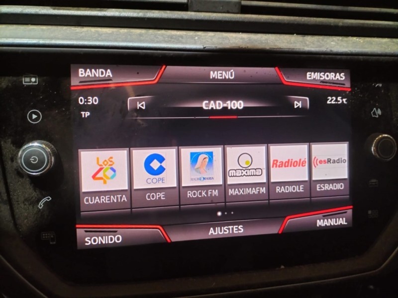Recambio de pantalla multifuncion para seat arona 1.0 tsi referencia OEM IAM 6F09196052ZZ 6F0919605 A2C1516970101