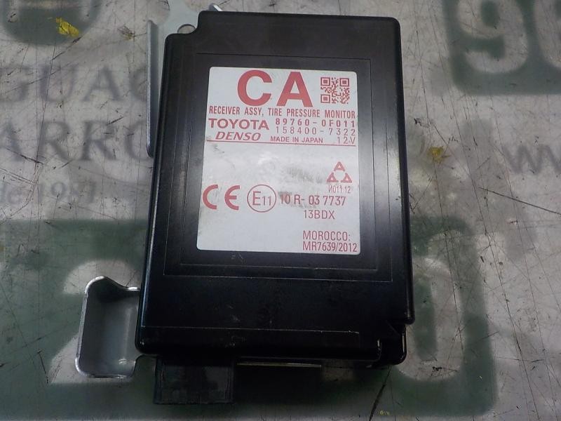 Recambio de modulo electronico para toyota verso 1.6 16v cat referencia OEM IAM 897600F011 897600F011 