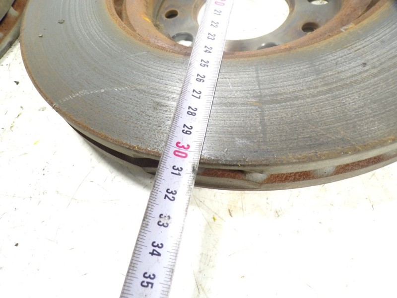 Recambio de disco freno delantero para jeep compass ii 2.0 m-jet cat referencia OEM IAM  30,5CM 