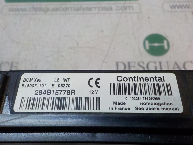 Recambio de modulo electronico para renault megane iii berlina 5 p expression referencia OEM IAM   