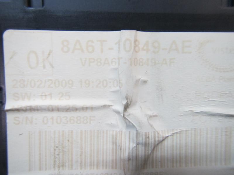 Recambio de cuadro instrumentos para ford fiesta (cb1) 1.25 16v cat referencia OEM IAM 1786848 8A6T10849AE 