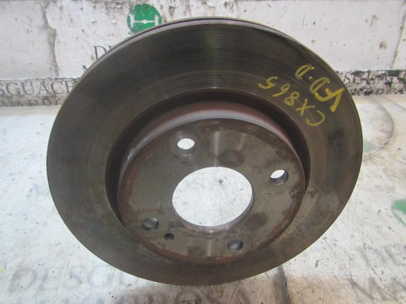 Recambio de disco freno delantero para ford fiesta (cb1) 1.25 16v cat referencia OEM IAM 1679853  