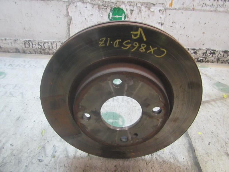 Recambio de disco freno delantero para ford fiesta (cb1) 1.25 16v cat referencia OEM IAM 1679853  