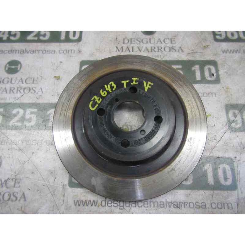 Recambio de disco freno trasero para toyota yaris 1.0 cat referencia OEM IAM 424310D060  