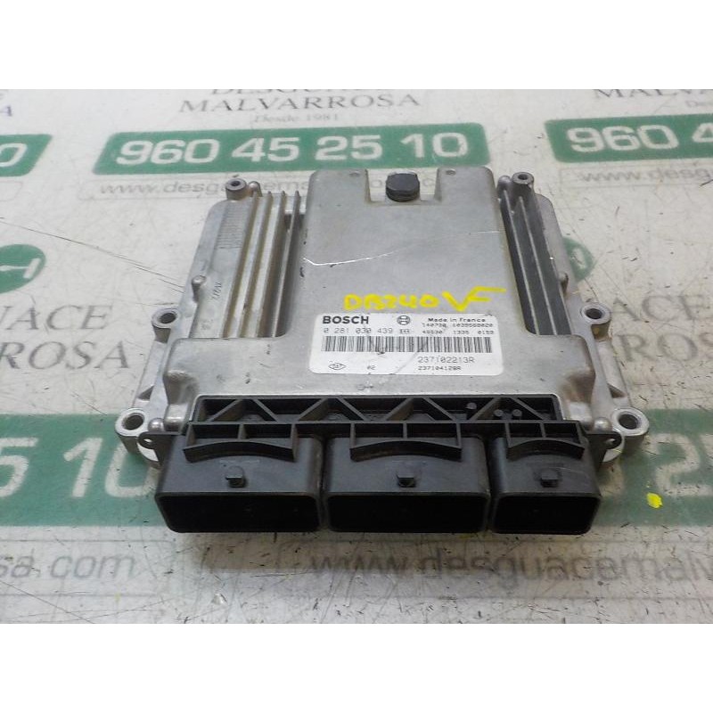 Recambio de centralita motor uce para dacia dokker express ambiance referencia OEM IAM 237104128R 237102213R 0281030439