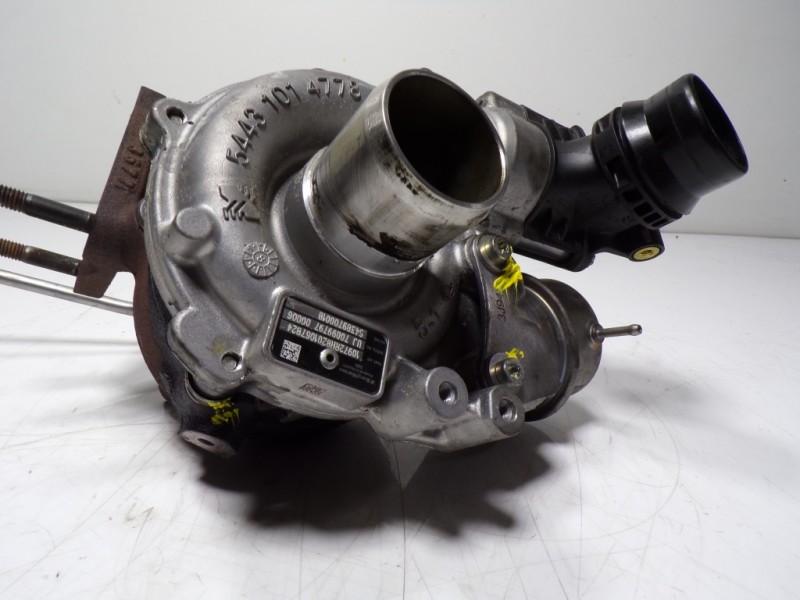 Recambio de turbocompresor para fiat talento kasten (296) 1.6 turbodiesel multijet referencia OEM IAM 6000620411 54431014778 