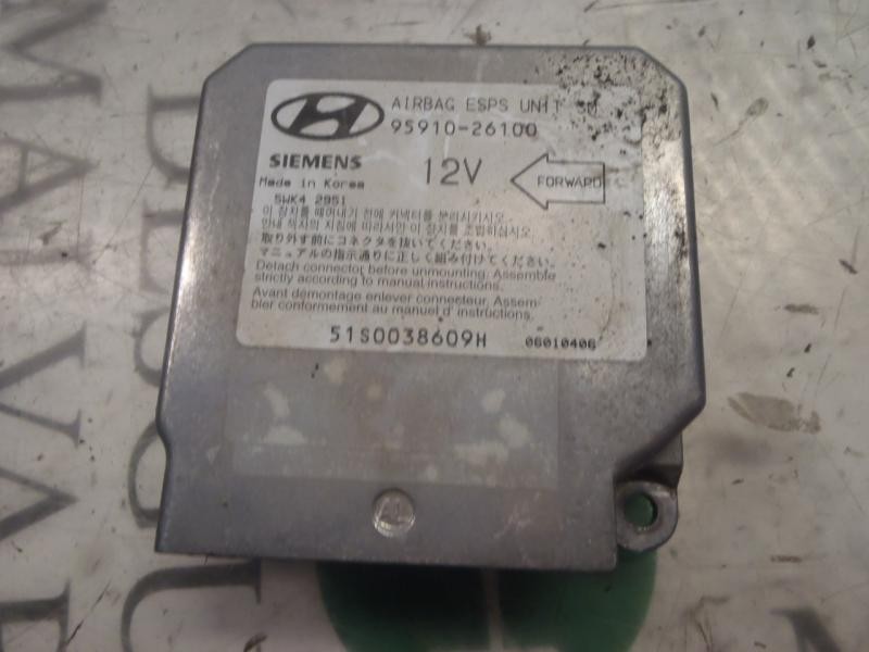 Recambio de centralita airbag para hyundai santa fe (sm) 2.4 gls referencia OEM IAM 9591026100 9591026100 5WK2951