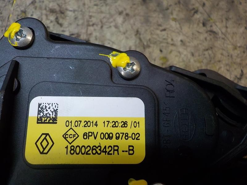 Recambio de potenciometro pedal para dacia logan ii 1.2 16v cat referencia OEM IAM 180026342R 180026342R 6PV00997802