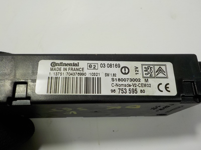 Recambio de modulo electronico para peugeot rcz 1.6 16v turbo referencia OEM IAM 6574RL 9675359580 