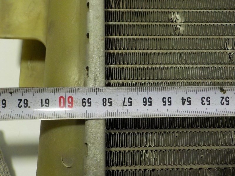 Recambio de radiador agua para fiat stilo (192) 1.9 jtd 115 referencia OEM IAM   